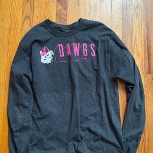 Dawgs Womens Long Sleeve Shirt - Black